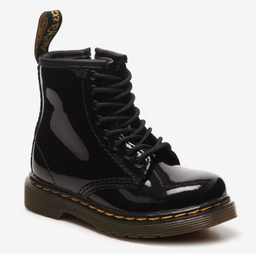 Dr. Martens Kids Collection- Black Patent